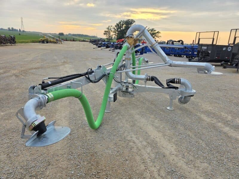 WER 60′ Splash Pan with Folding Wings-3 Nozzle