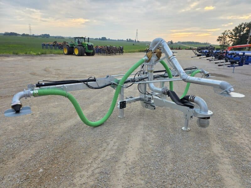 WER 60′ Splash Pan with Folding Wings-3 Nozzle