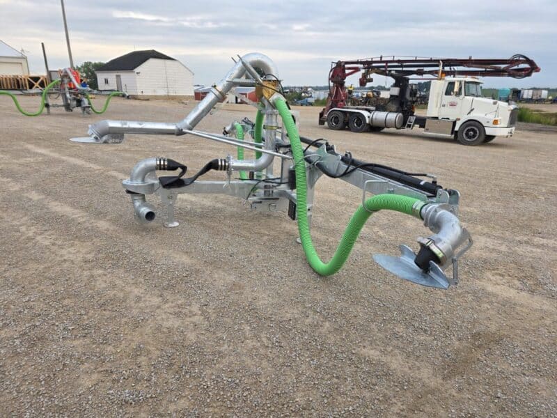 WER 60′ Splash Pan with Folding Wings-3 Nozzle