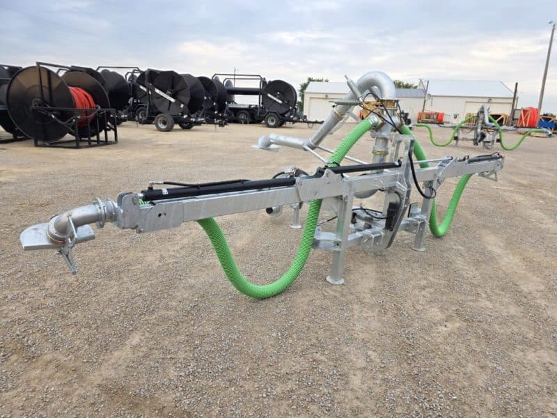 WER 60′ Splash Pan with Folding Wings-3 Nozzle