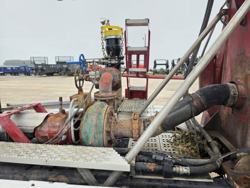 Truck Mounted Manure Dragline Pump with Hydraulic Pump on Boom
