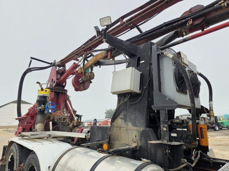 Truck Mounted Manure Dragline Pump with Hydraulic Pump on Boom
