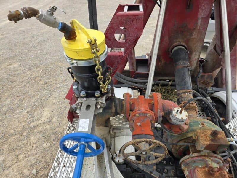 Truck Mounted Manure Dragline Pump with Hydraulic Pump on Boom