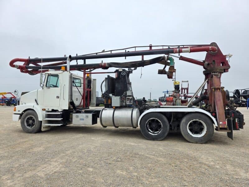 Truck Mounted Manure Dragline Pump with Hydraulic Pump on Boom