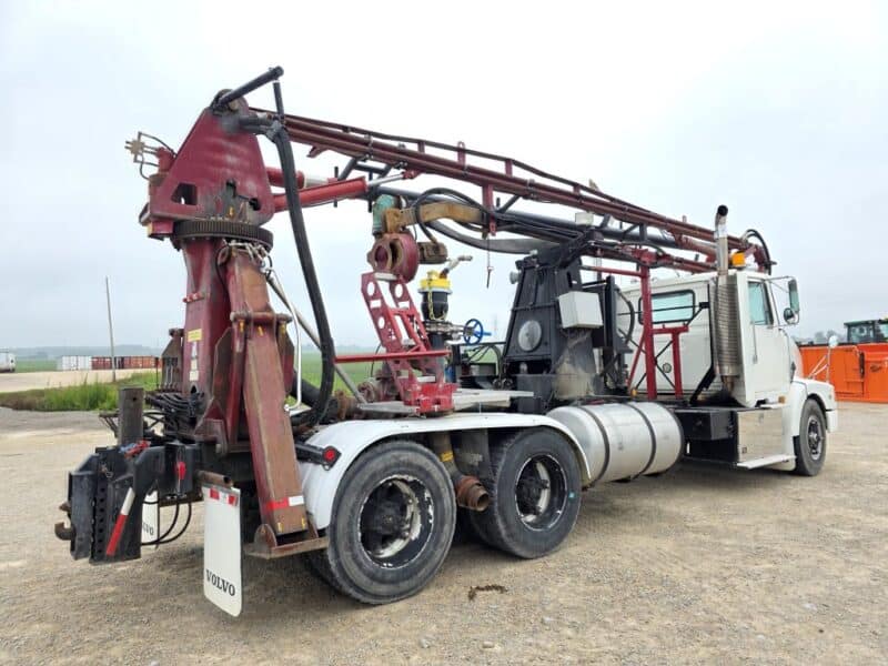 Truck Mounted Manure Dragline Pump with Hydraulic Pump on Boom