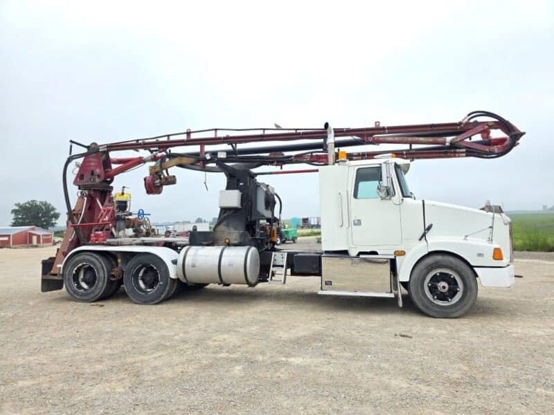 Truck Mounted Manure Dragline Pump with Hydraulic Pump on Boom