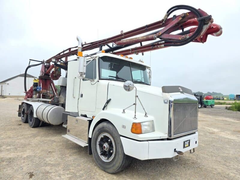 Truck Mounted Manure Dragline Pump with Hydraulic Pump on Boom