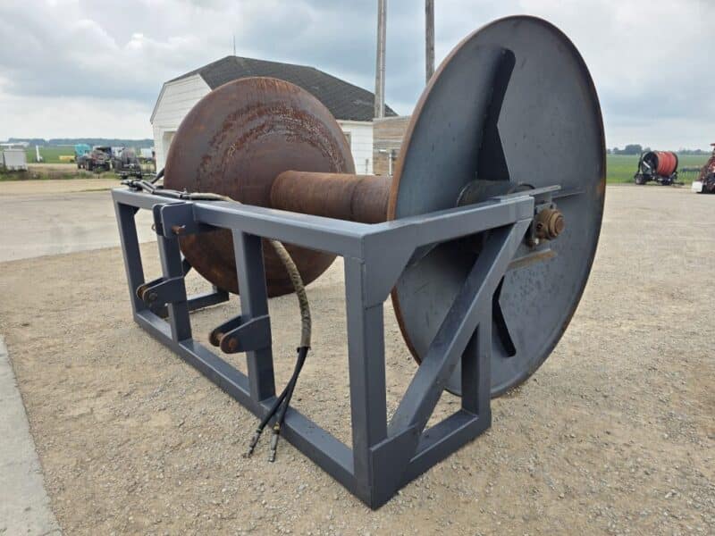 3 Pt Hose Reel Holds 3-8″ Hoses