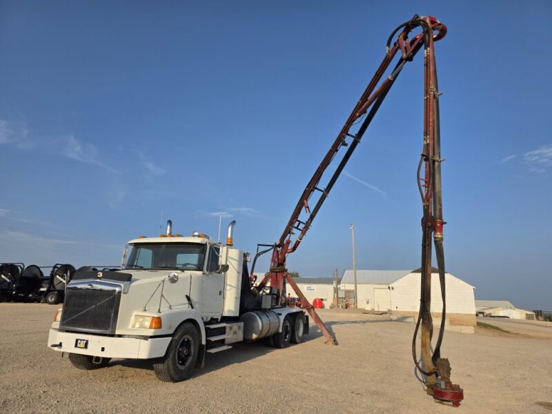 Truck Mounted Manure Dragline Pump with Hydraulic Pump on Boom
