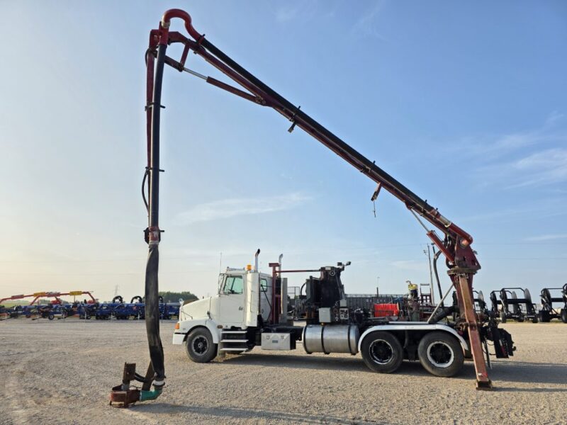 Truck Mounted Manure Dragline Pump with Hydraulic Pump on Boom
