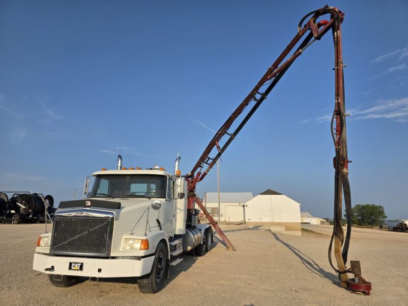 Truck Mounted Manure Dragline Pump with Hydraulic Pump on Boom