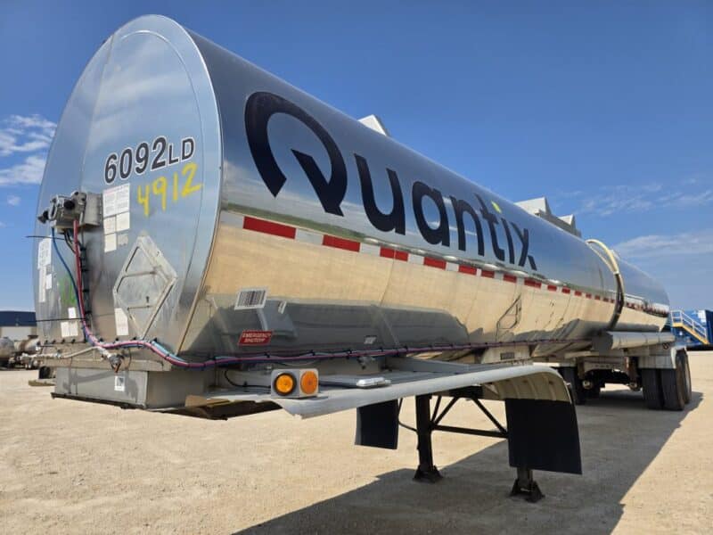 U-4912 2010 Brenner 7000 Gallon Stainless Steel Semi Tanker
