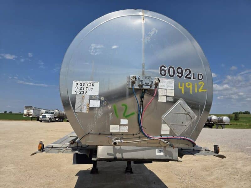 U-4912 2010 Brenner 7000 Gallon Stainless Steel Semi Tanker