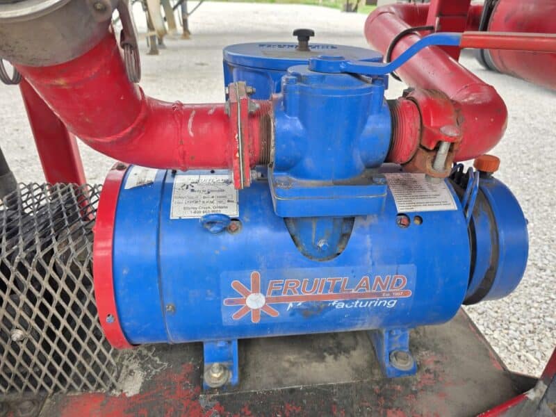 U-4908 1985 West-Mark 7000 Gallon Stainless Steel Vacuum Semi Tanker