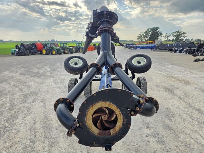 1 Year Old 52ft Phil’s 12″ Turbo Blaster Lagoon Pump w/ 10″ Agitation Gun & Outrigger Wheels