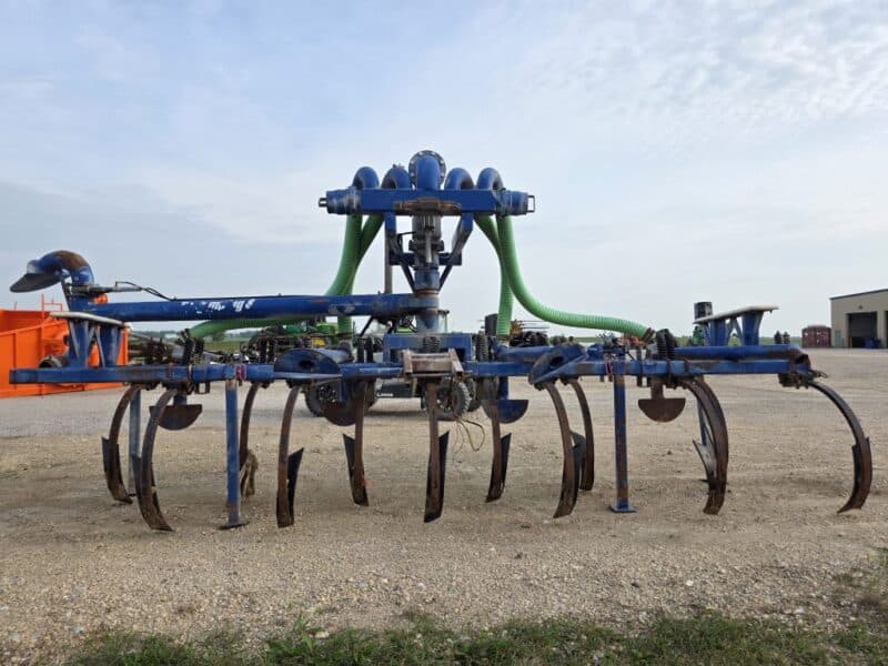 Phil’s 18′ Manure Incorporation & 30′ Splash Pan Toolbar
