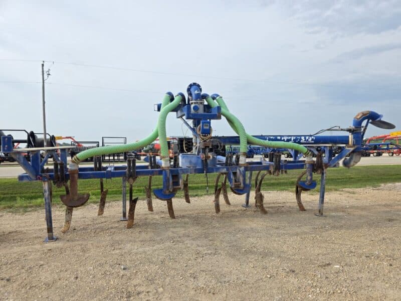 Phil’s 18′ Manure Incorporation & 30′ Splash Pan Toolbar