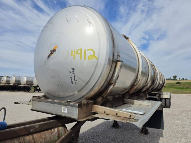 U-4912 2010 Brenner 7000 Gallon Stainless Steel Semi Tanker
