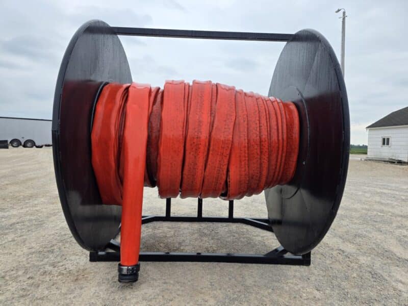 5.5″ x 1320′ Mandals XP Drag with fittings- Only Pumped 1 Million Gallons! NO Menders!