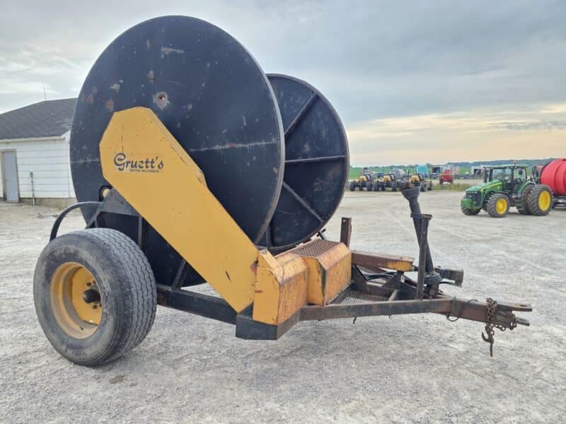 Hydraulic and PTO Driven Hose Reel Holds 1 mile of 6″