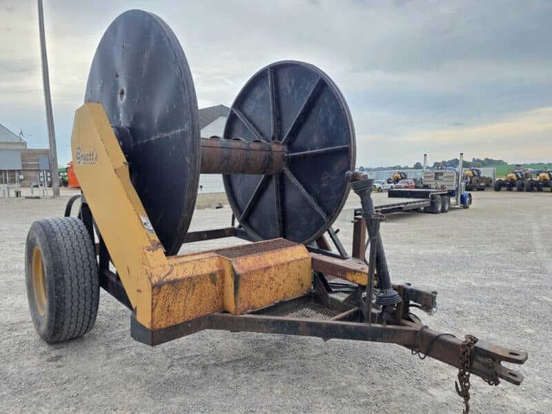 Hydraulic and PTO Driven Hose Reel Holds 1 mile of 6″