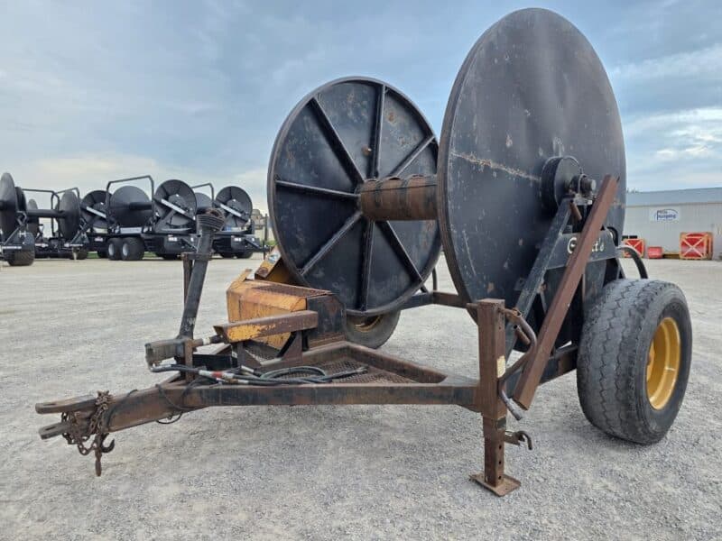 Hydraulic and PTO Driven Hose Reel Holds 1 mile of 6″
