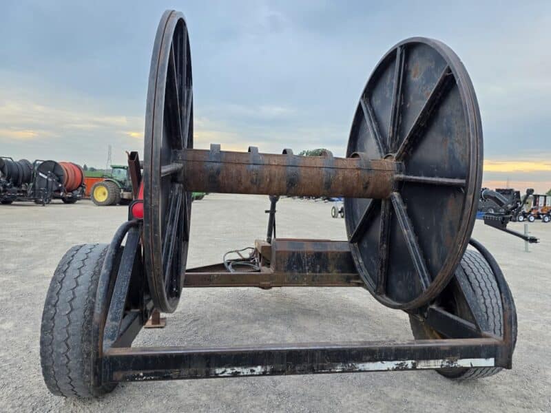 Hydraulic and PTO Driven Hose Reel Holds 1 mile of 6″