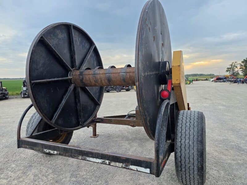 Hydraulic and PTO Driven Hose Reel Holds 1 mile of 6″