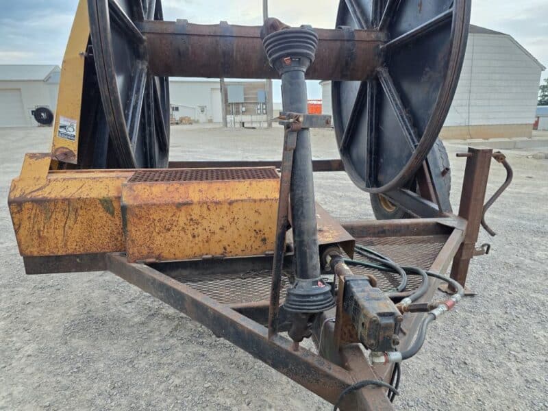 Hydraulic and PTO Driven Hose Reel Holds 1 mile of 6″