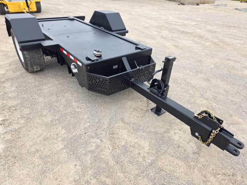 Single Axle Pump Trailer No Ramps