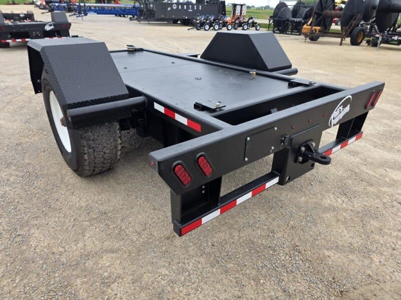 Single Axle Pump Trailer No Ramps