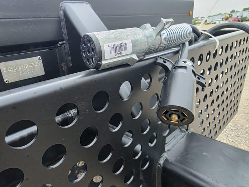 Single Axle Pump Trailer No Ramps