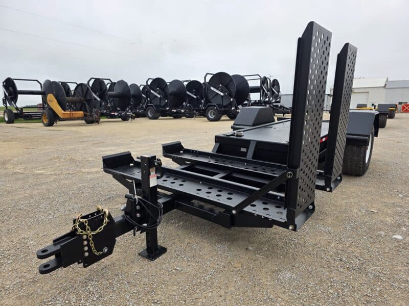 Single Axle Pump Trailer w. UTV Ramps