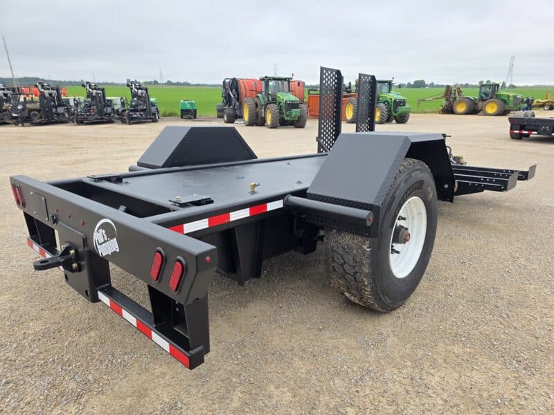 Single Axle Pump Trailer w. UTV Ramps