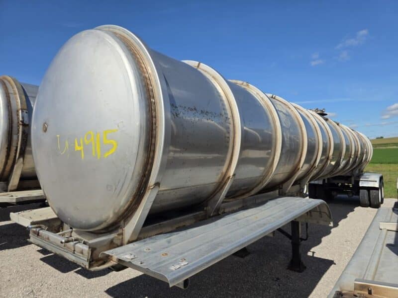 U-4915 1997 Trailmaster 7000 Gallon Stainless Steel Semi Tanker
