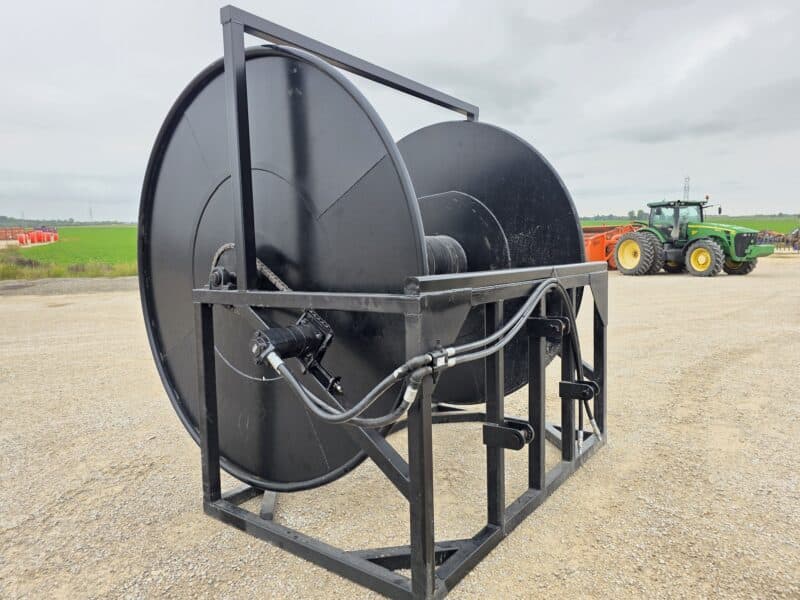 3Pt Hose Reel Holds 8-6″ hoses