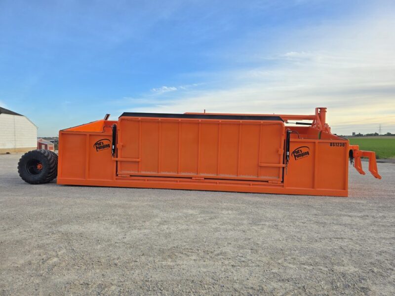 Phil’s DS1230 16,000 Gallon Pumping Dumpster High Volume Pump w. Load Stand.