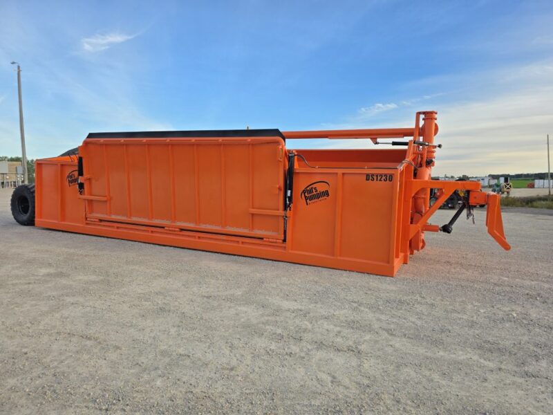Phil’s DS1230 16,000 Gallon Pumping Dumpster High Volume Pump w. Load Stand.
