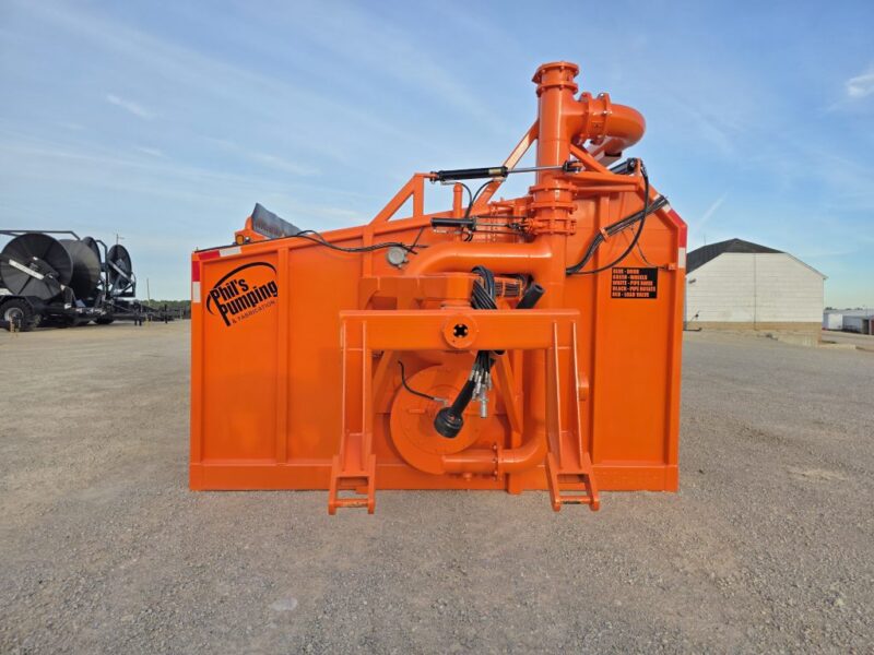 Phil’s DS1230 16,000 Gallon Pumping Dumpster High Volume Pump w. Load Stand.