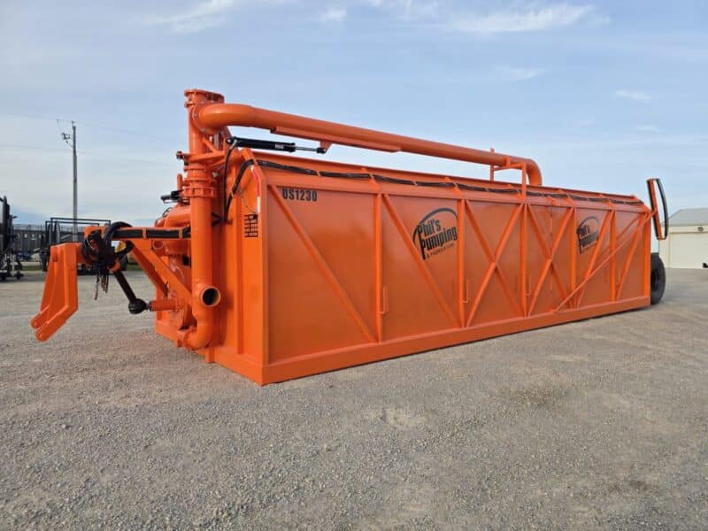 Phil’s DS1230 16,000 Gallon Pumping Dumpster High Volume Pump w. Load Stand.