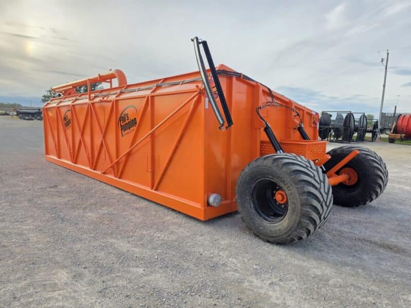 Phil’s DS1230 16,000 Gallon Pumping Dumpster High Volume Pump w. Load Stand.