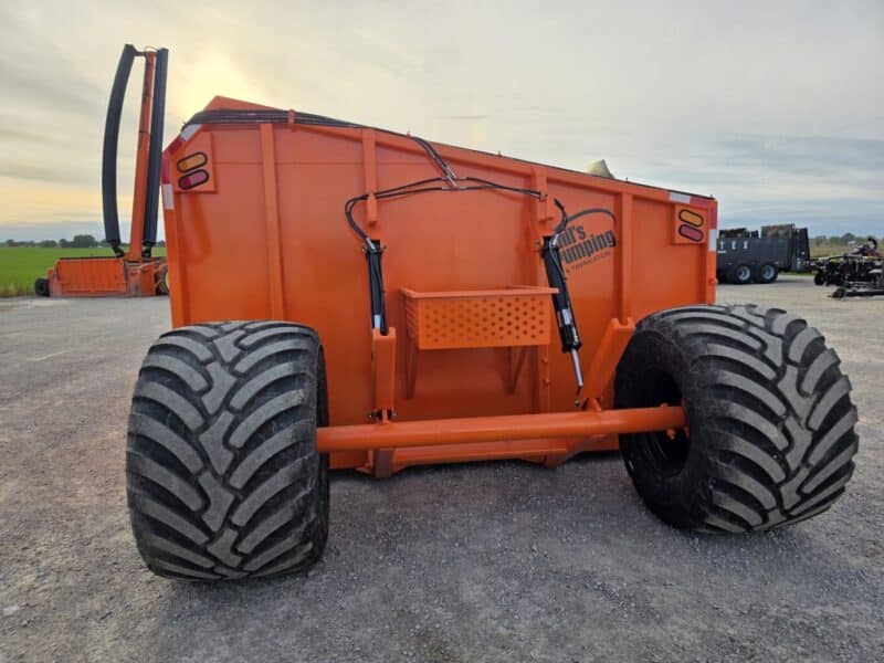 Phil’s DS1230 16,000 Gallon Pumping Dumpster High Volume Pump w. Load Stand.