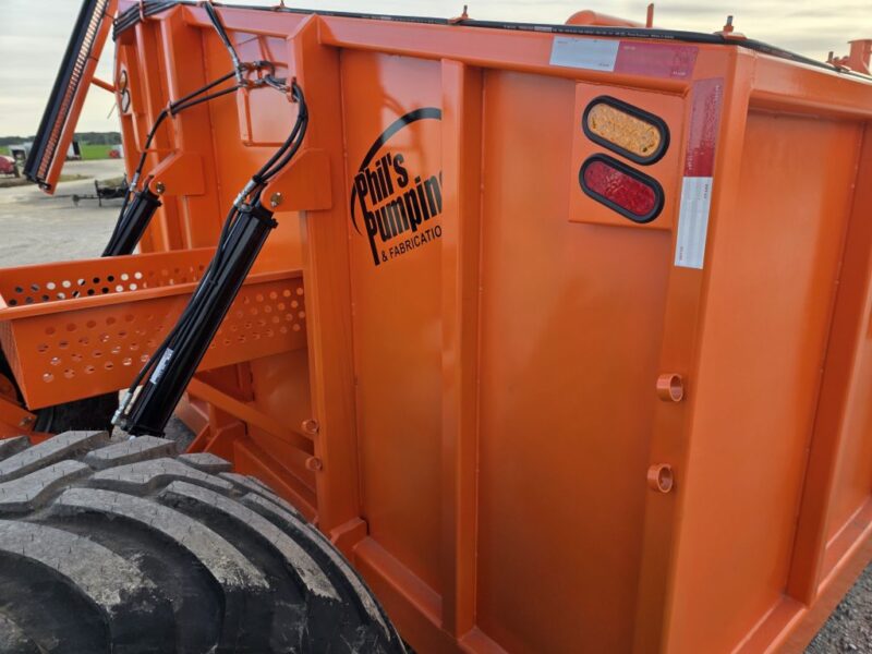 Phil’s DS1230 16,000 Gallon Pumping Dumpster High Volume Pump w. Load Stand.