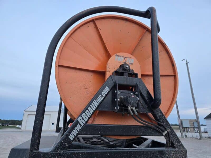 RBraun Twister 1012 Hose Reel. Holds 16-8″