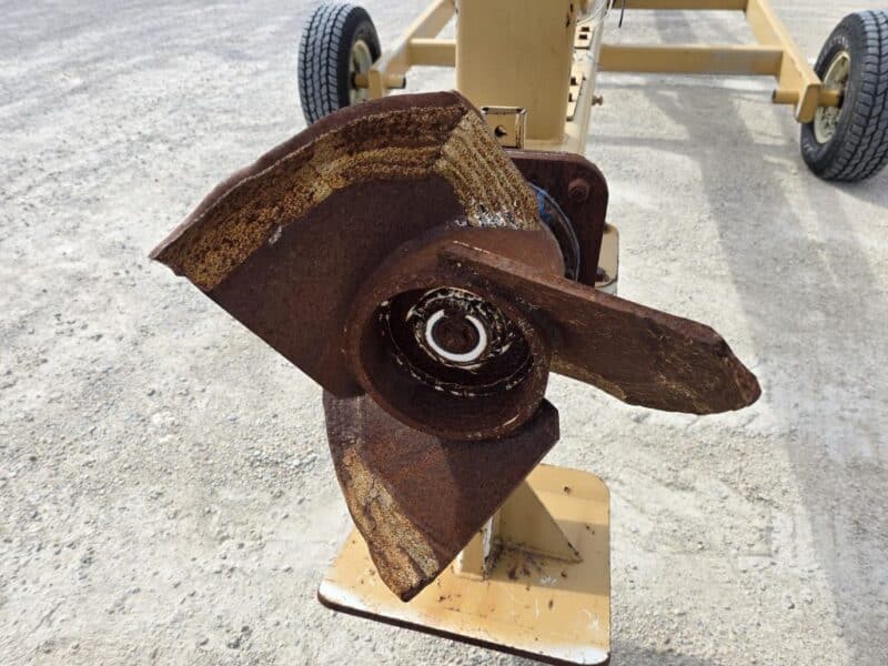 45’x 8″ Manure Agitation Prop