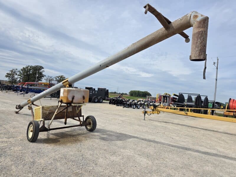 10″ Galvanized Steel Loadstand with Basket