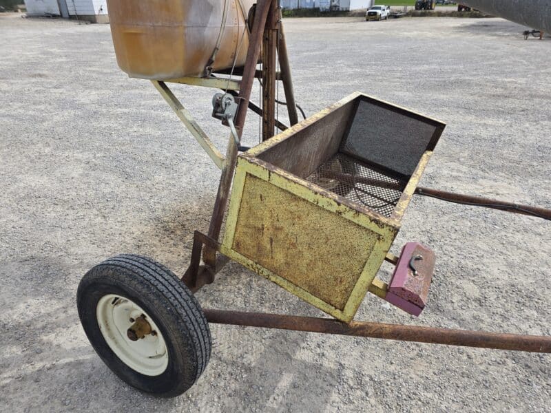10″ Galvanized Steel Loadstand with Basket