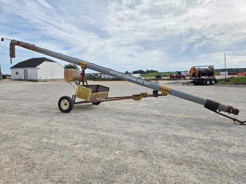 10″ Galvanized Steel Loadstand with Basket