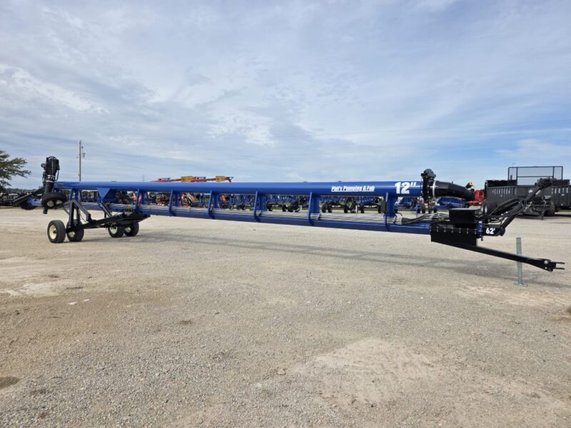 New 62ft Phil’s 12″ Turbo Blaster Lagoon Pump w/ 10″ Agitation Gun & Outrigger Wheels