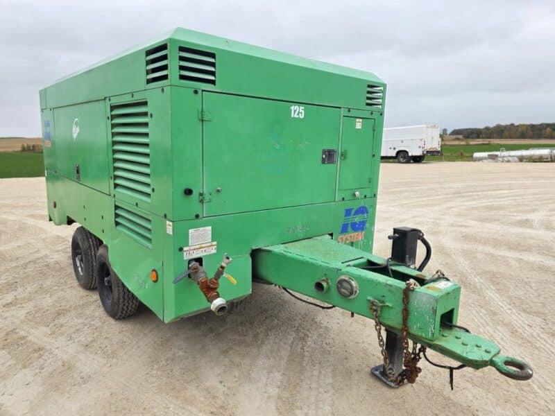 AC-125 915 CFM 2017 Doosan 8.9L Cummins Engine Air Compressor
